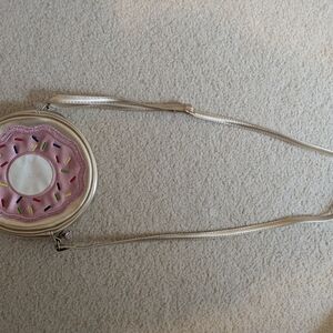 Pink Donut Crossbody Bag